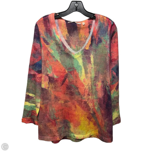 Sweater By Soft Surroundings In Multi-colored, Size: M