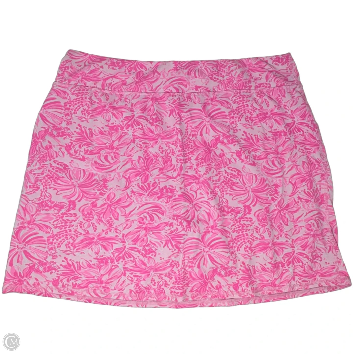 Athletic Skirt Designer By Luxletic Lilly Pulitzer In Pink, Size: Xl