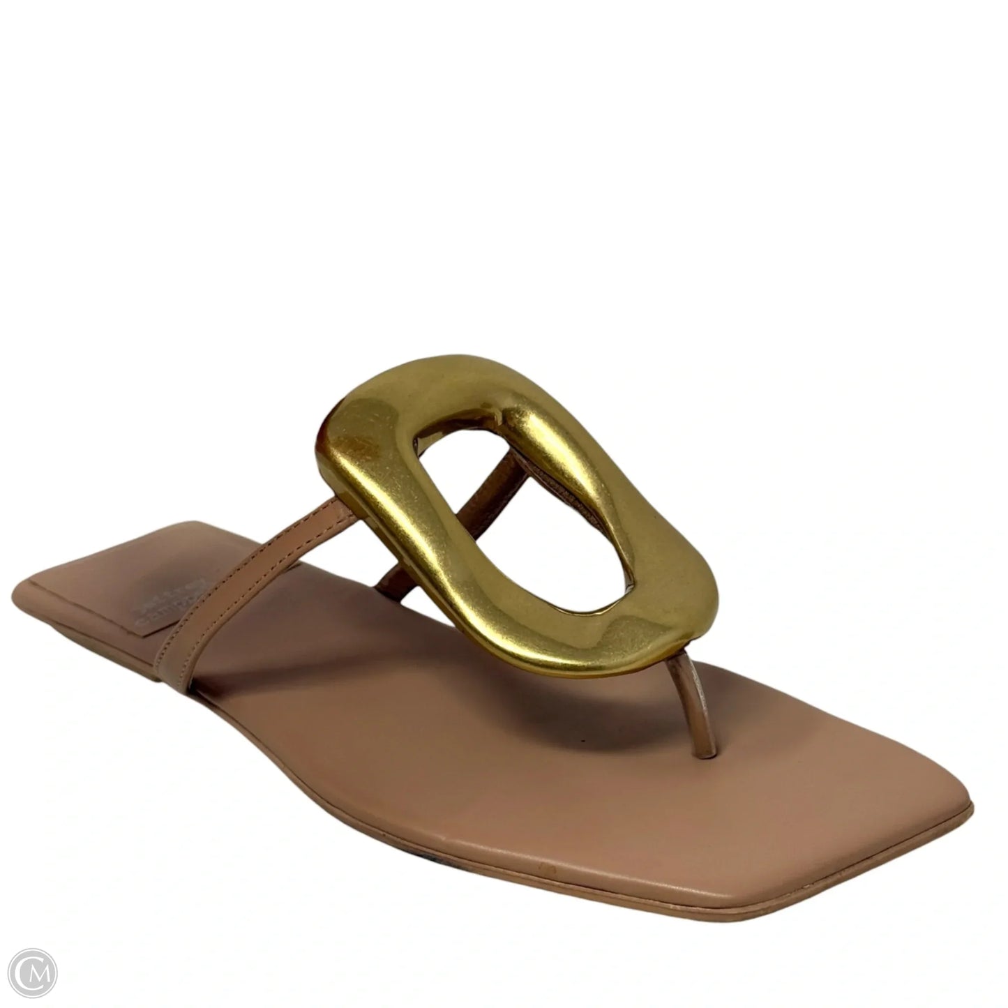 Sandals Flats By Jeffrey Campbell In Gold, Size: 7.5