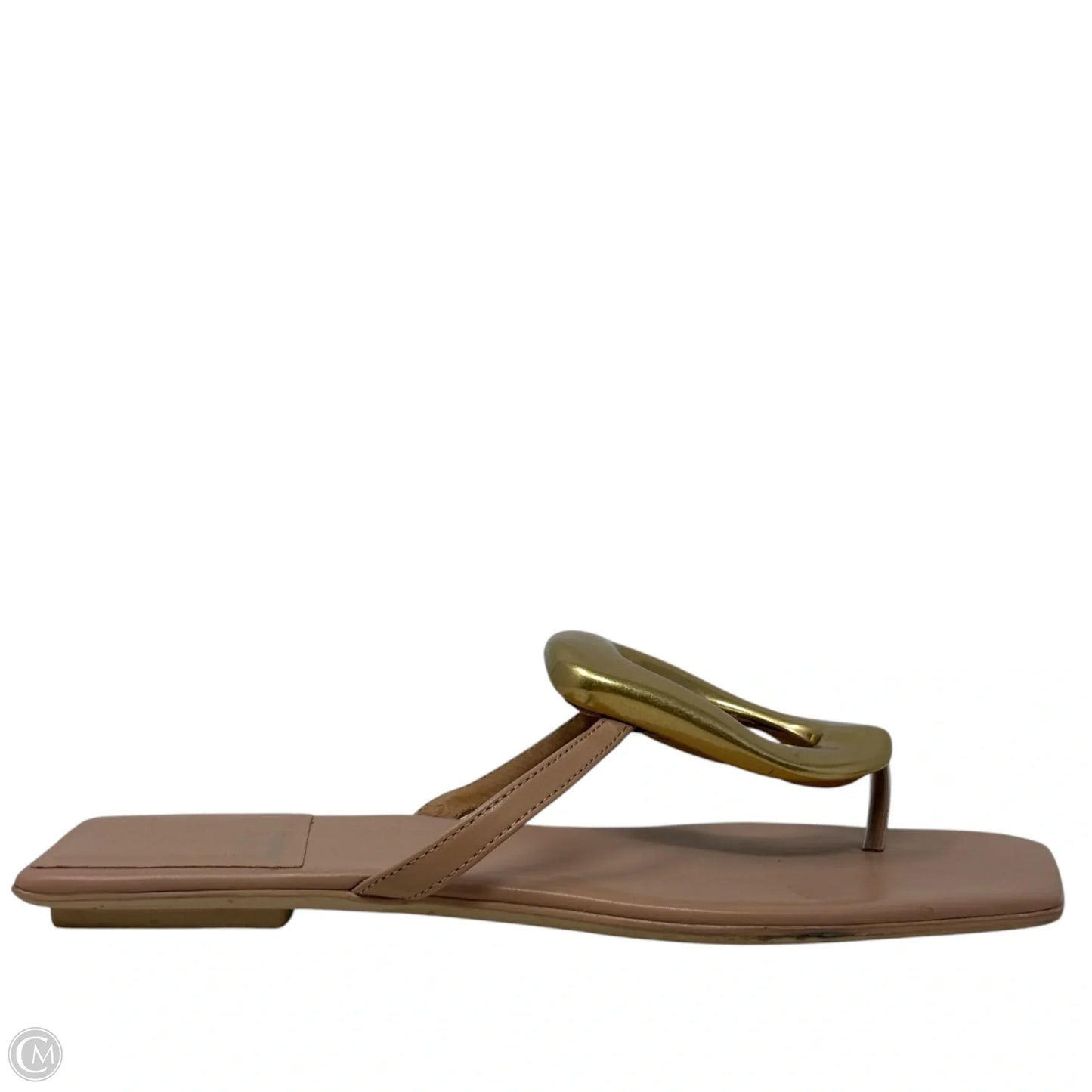 Sandals Flats By Jeffrey Campbell In Gold, Size: 7.5
