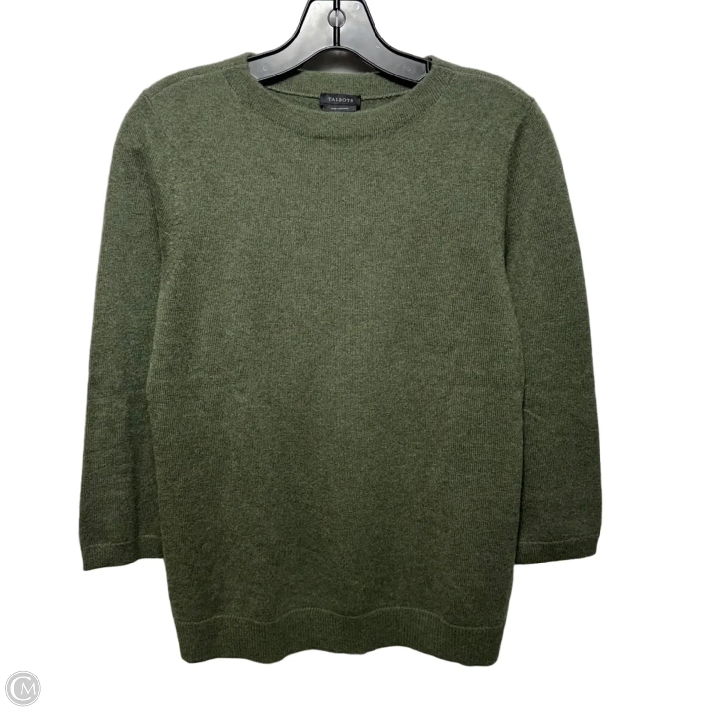Sweater Cashmere By Talbots In Green, Size: M