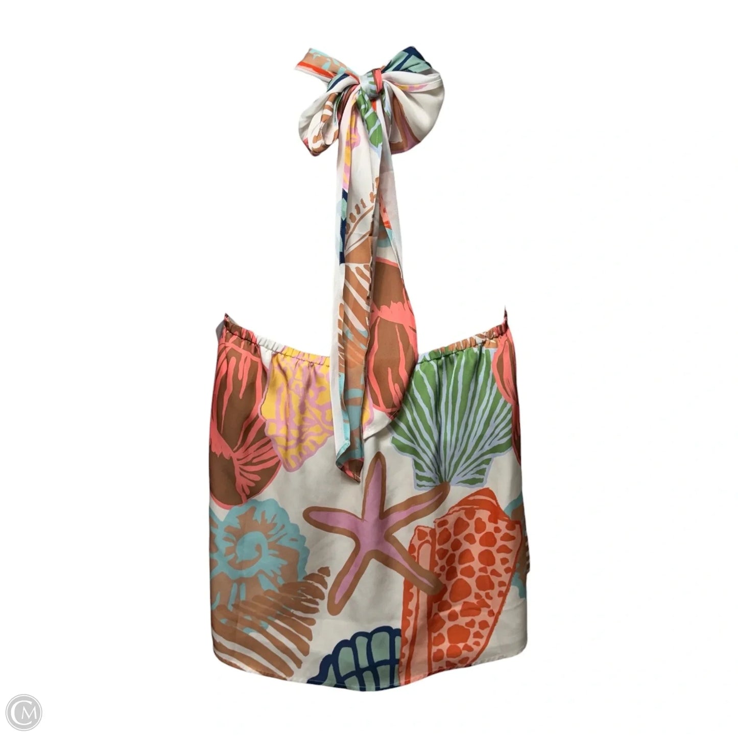 Top Sleeveless By Crosby In Tropical Print, Size: Xxl