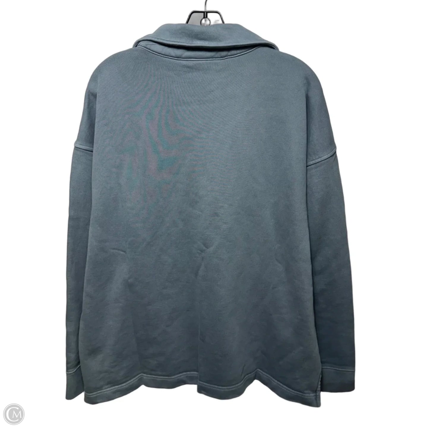 Cam Sweatshirt Top Long Sleeve By Vineyard Vines In Blue Mirage, Size: L