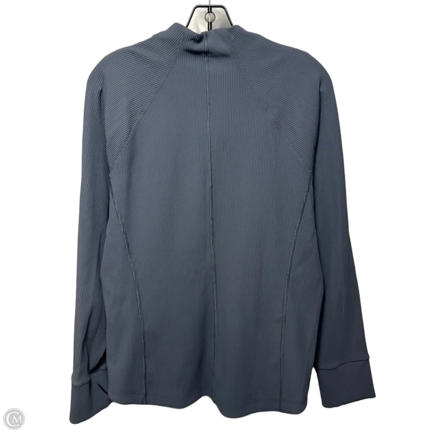 Athletic Jacket By Athleta In Blue, Size: XL (estimated)