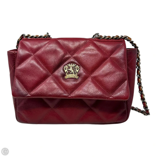 Quarrata Quilted Handbag Leather By Pratesi, Size: Medium