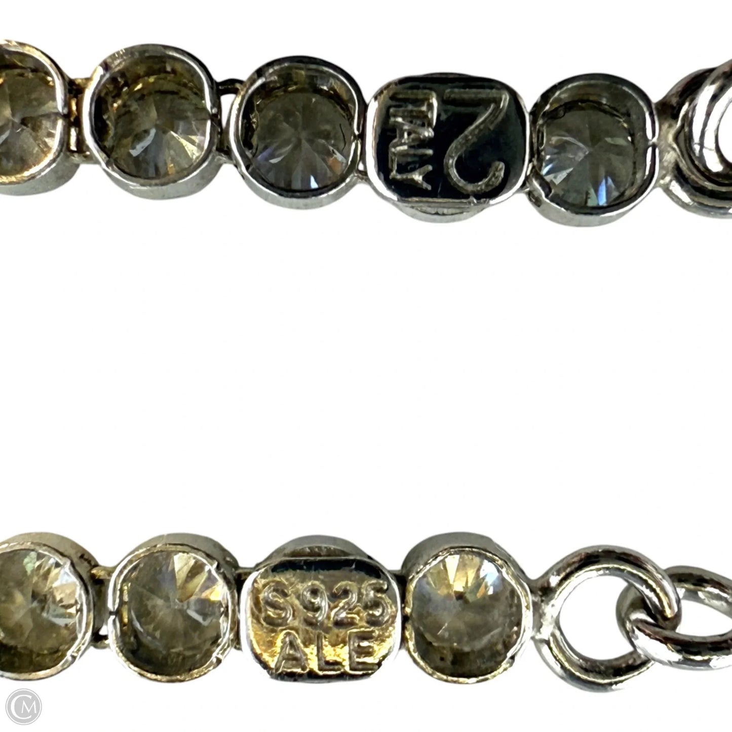 Sterling Silver Sparkling Slider Tennis Bracelet By Pandora