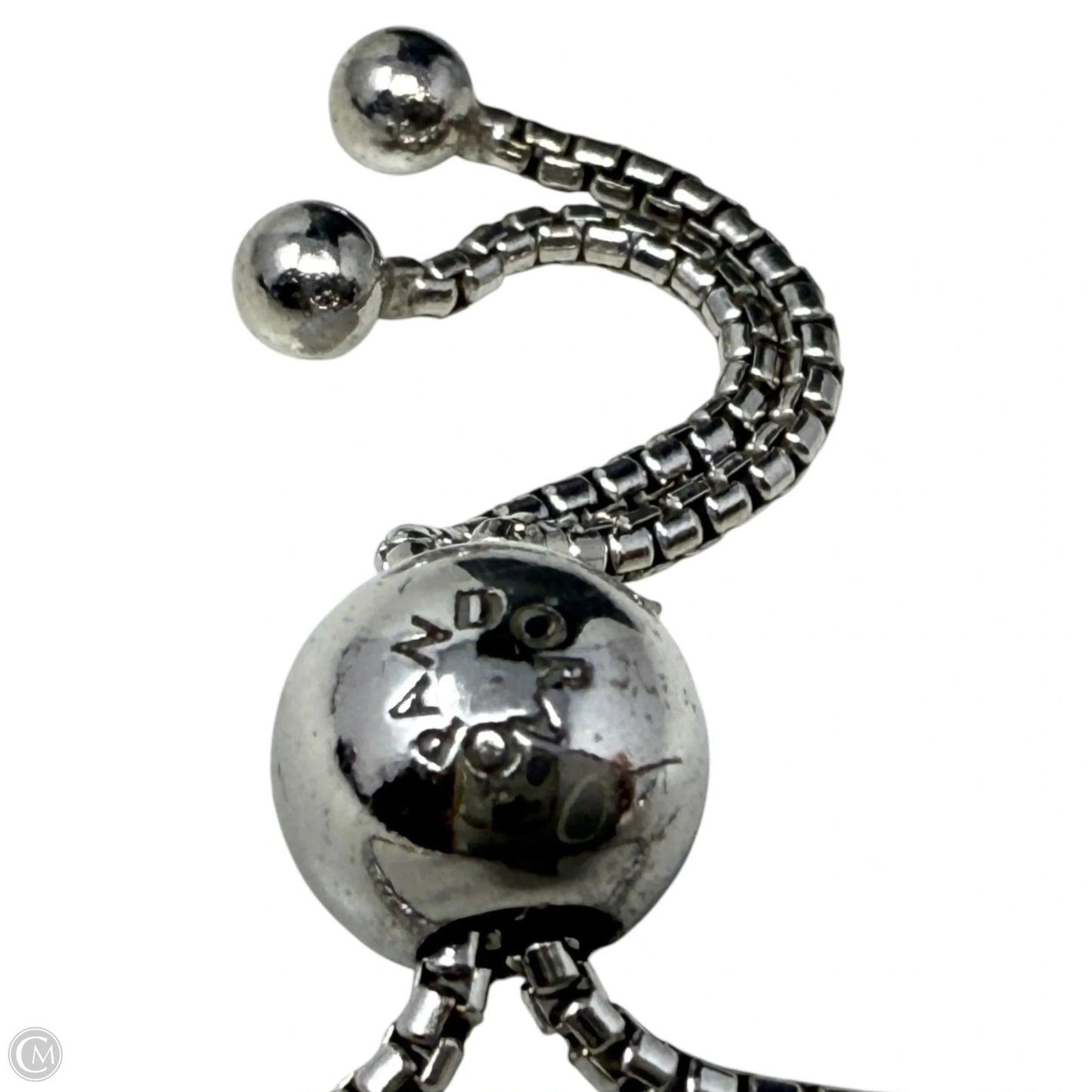 Sterling Silver Sparkling Slider Tennis Bracelet By Pandora
