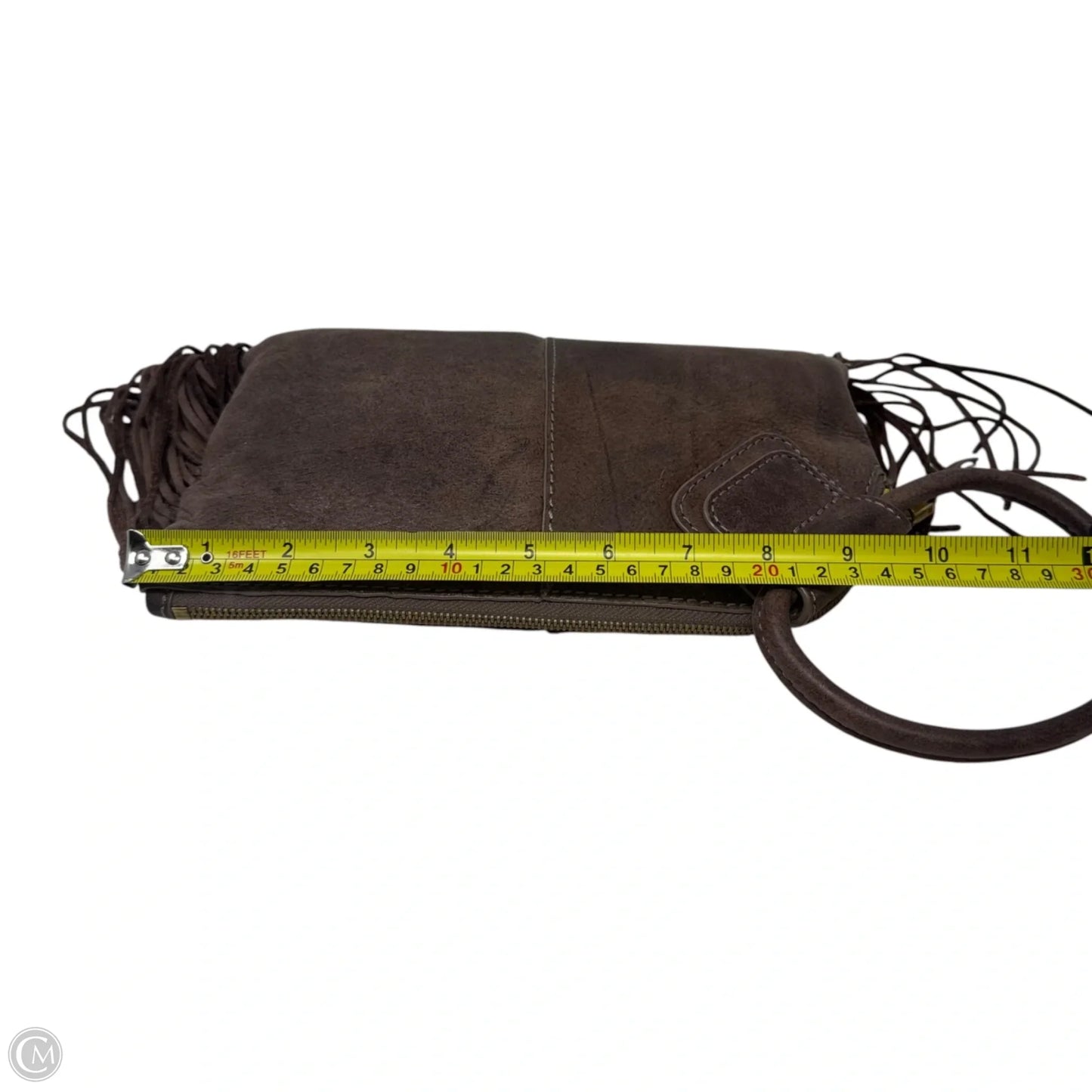 Sable Fringe Wristlet Leather By Hobo Intl, Size: Small