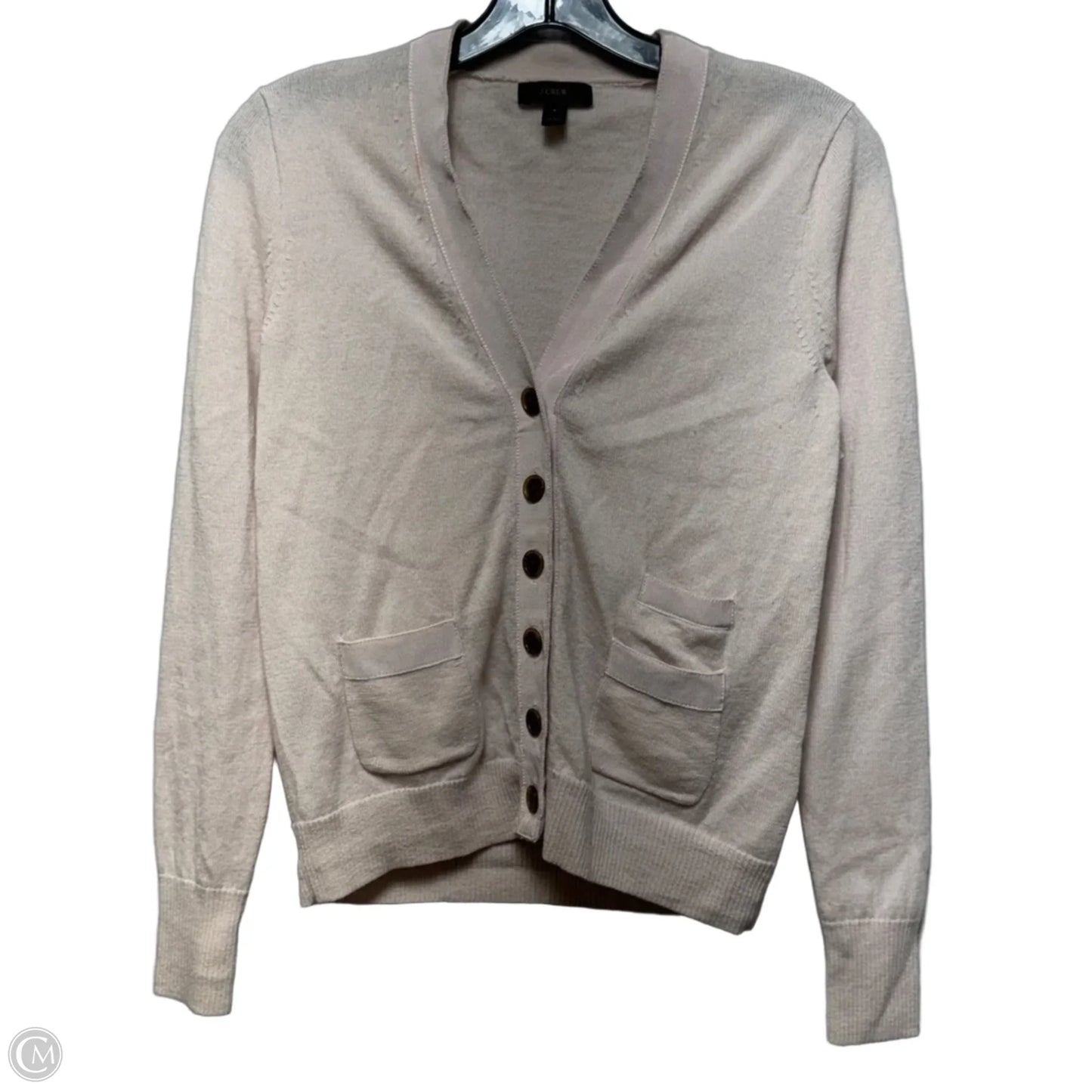 Sweater Cardigan By J. Crew In Pink, Size: S