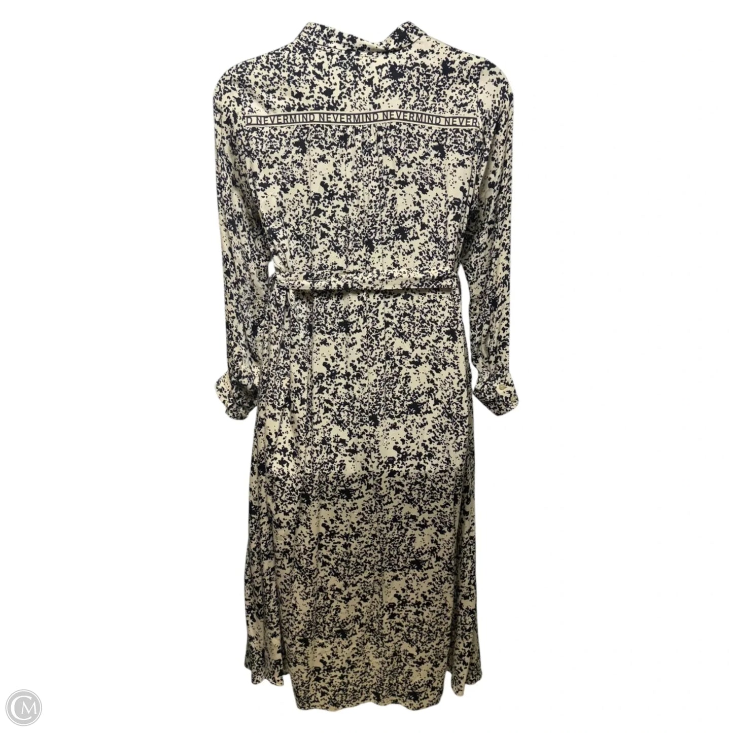 Dress Casual Maxi By Smith & Soul In Black & Cream, Size: Xl