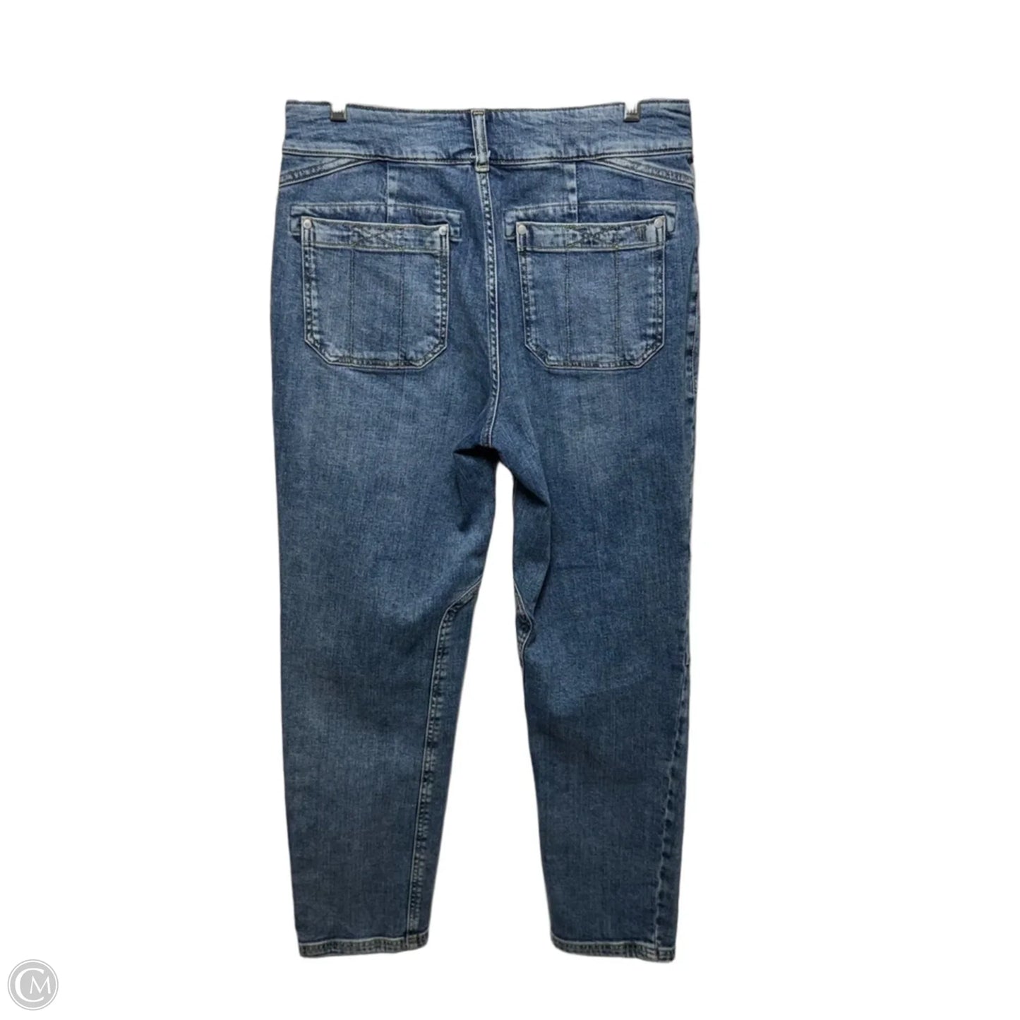 Jeans Straight By Pilcro In Blue Denim, Size: 6/28