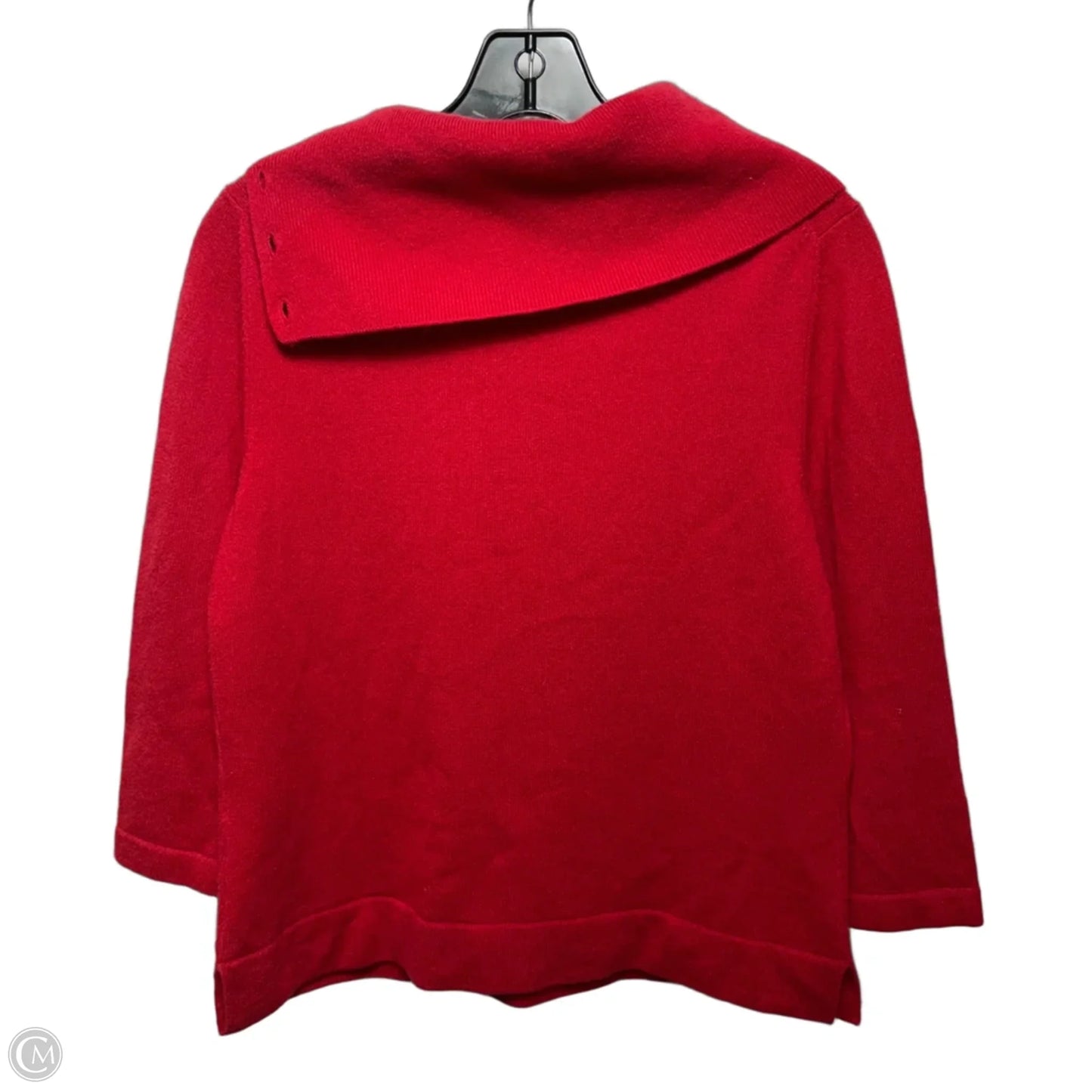 Sweater Cashmere By Jones New York In Red, Size: Lp
