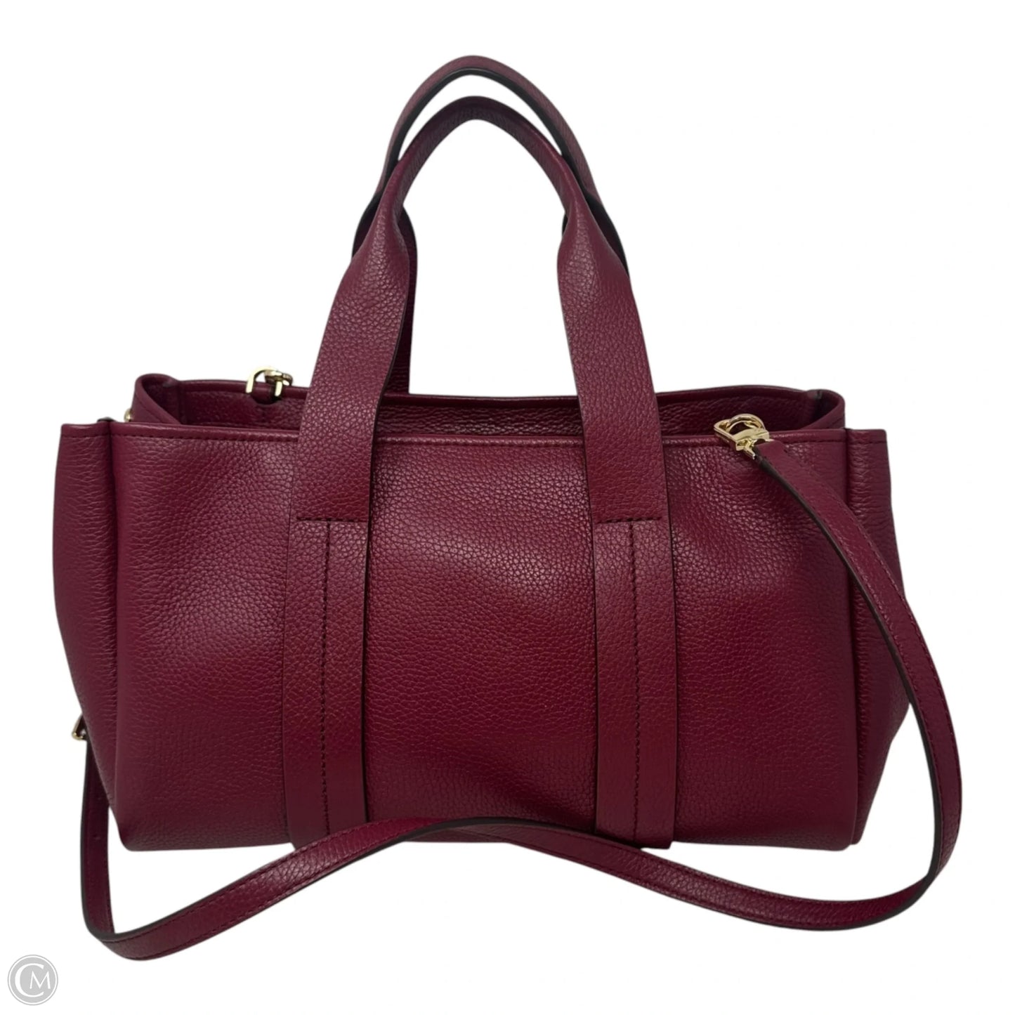 Romee Satchel Handbag Leather By Michael By Michael Kors, Size: Medium