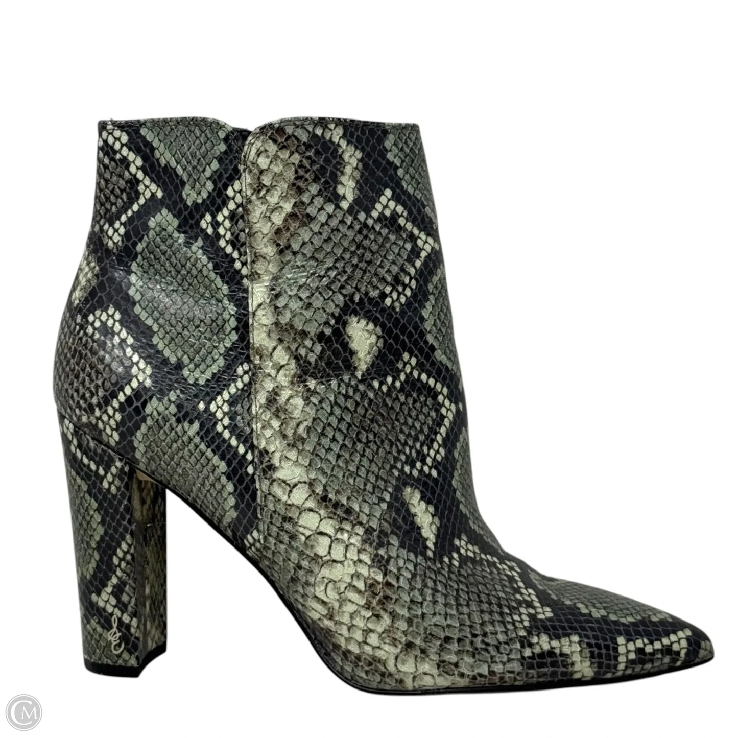 Raelle Ankle Boots By Sam Edelman In Snakeskin Print, Size: 9