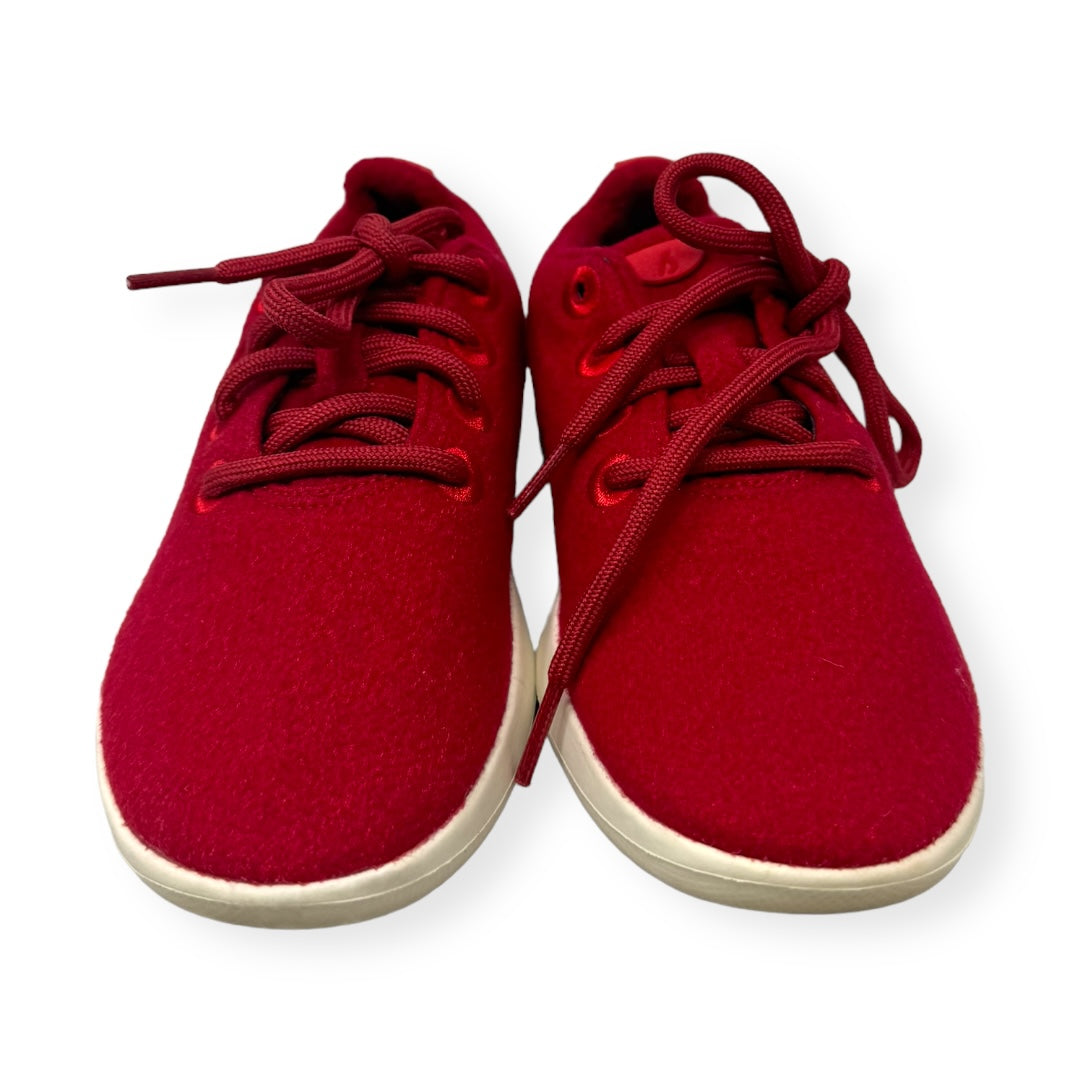 Red Shoes Sneakers Allbirds, Size 5