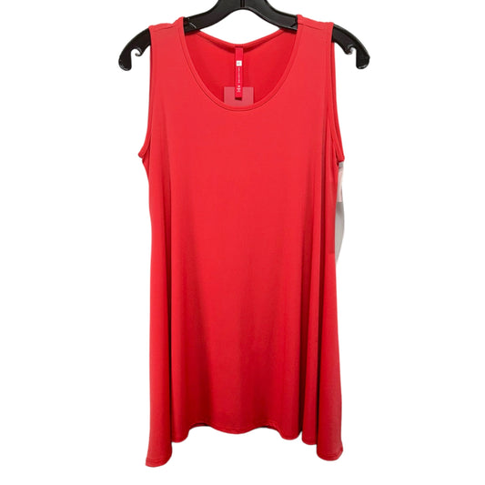 Red Tunic Sleeveless Clothes Mentor, Size Xs