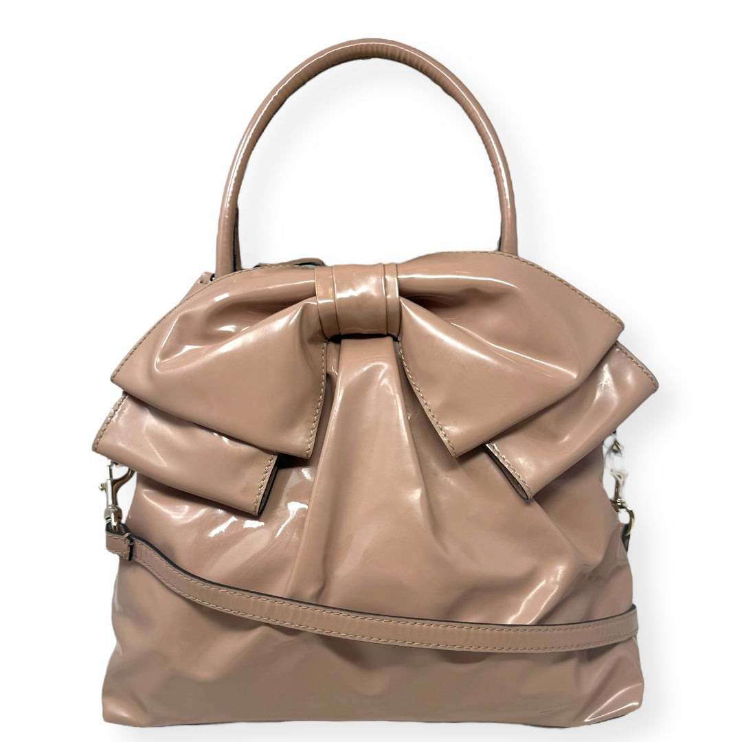 Patent Lacca Dome Bow Bag Blush Designer By Valentino-garavani  Size: Large