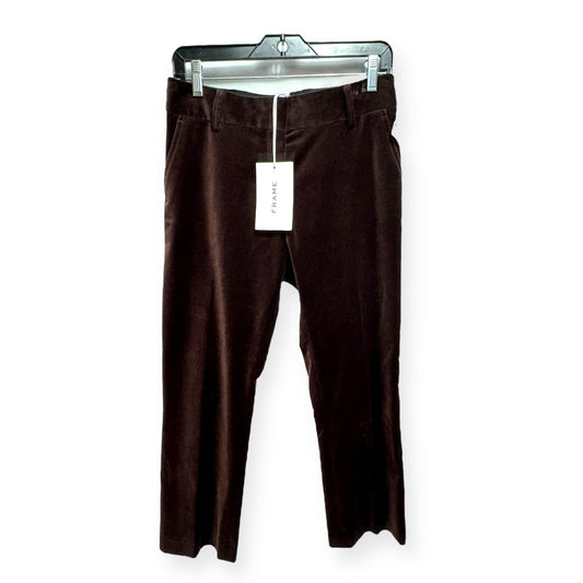 Brown Pants Designer Frame, Size 4
