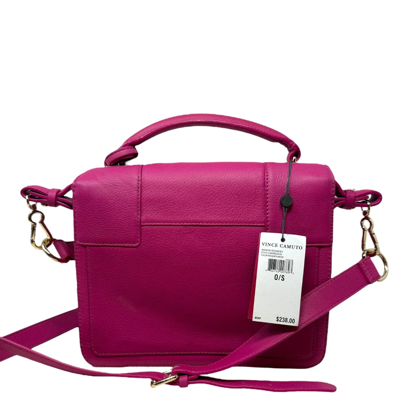 Andrean Crossbody By Vince Camuto In Magenta Magic, Size: Medium