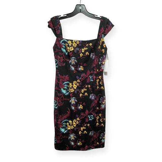 Floral Print Dress Casual Midi Nicole Miller, Size 2