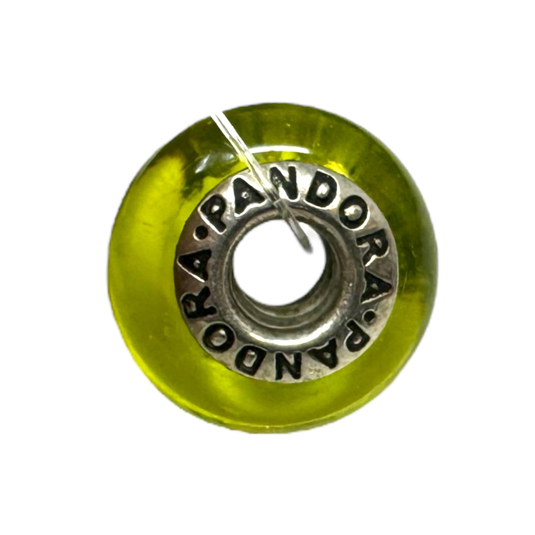 Lime Flowers For You Murano Glass & Sterling Silver Charm By Pandora