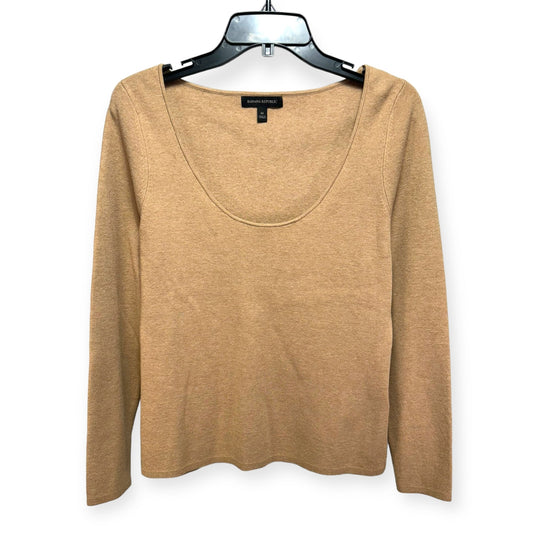 Sweater By Banana Republic In Tan, Size: M