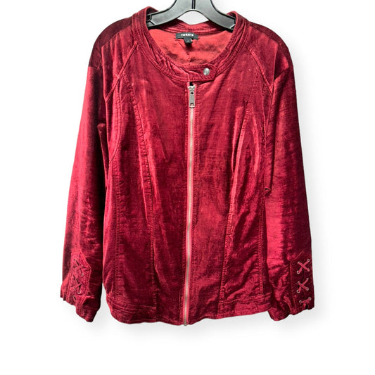 Jacket Other By Torrid In Red, Size: 4x