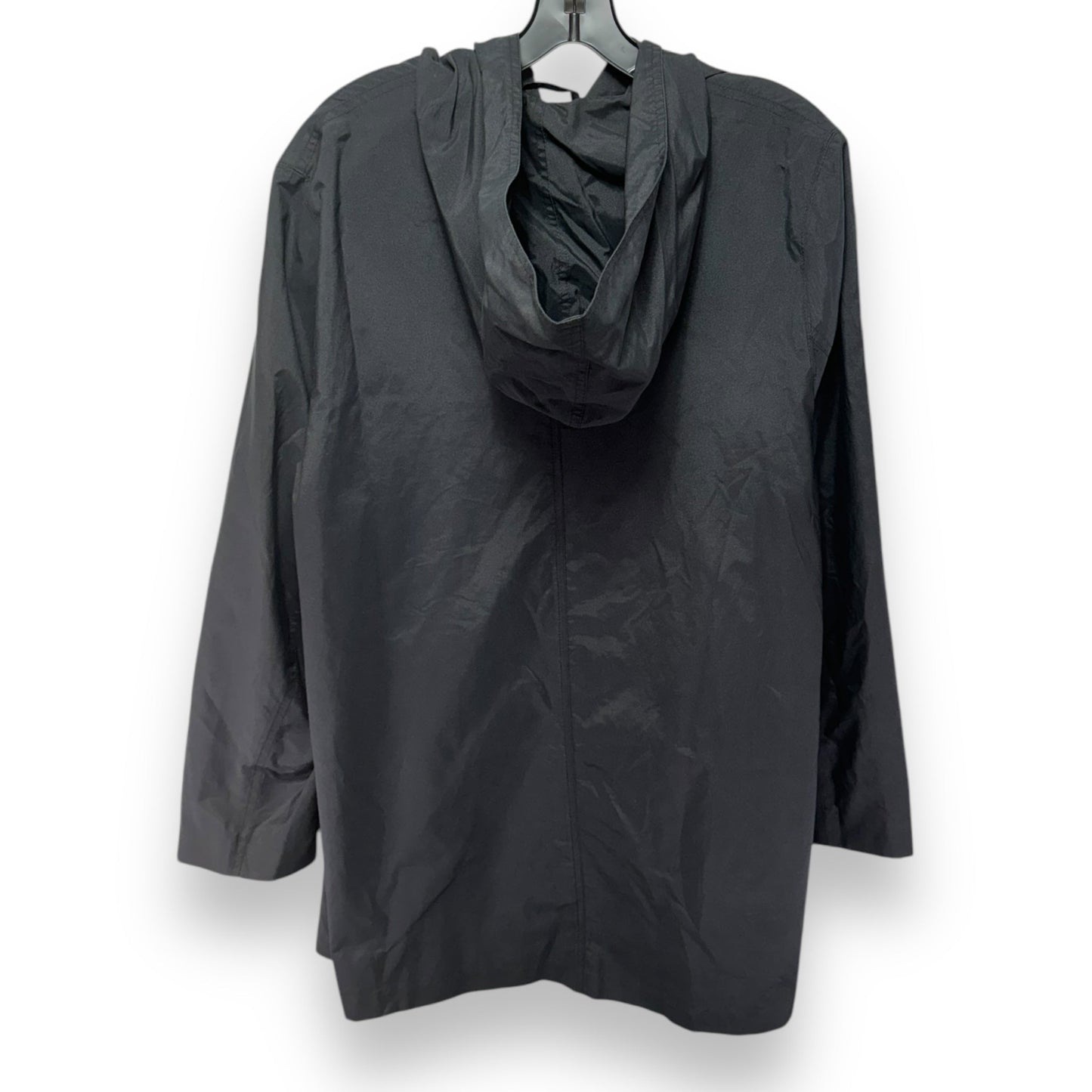 Jacket Windbreaker By London Fog In Black, Size: L