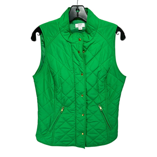 Vest Puffer & Quilted By Crown And Ivy In Green, Size: S