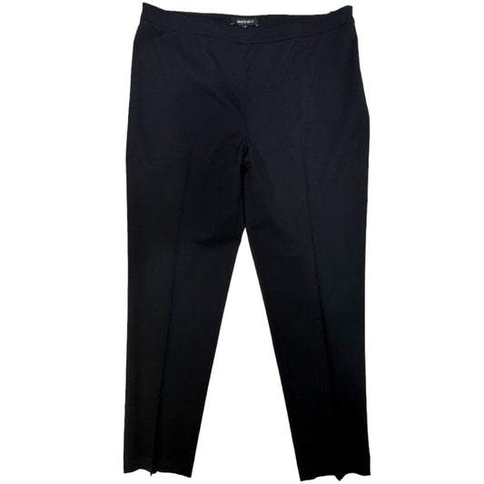 Virgin Wool Bleeker Pants By Lafayette 148 In Black, Size: 8