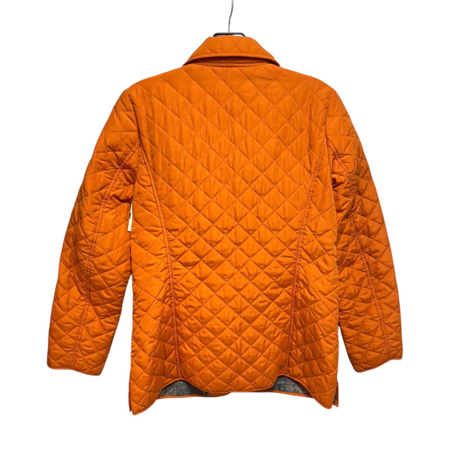 Jacket Puffer & Quilted By J. Jill In Orange, Size: S