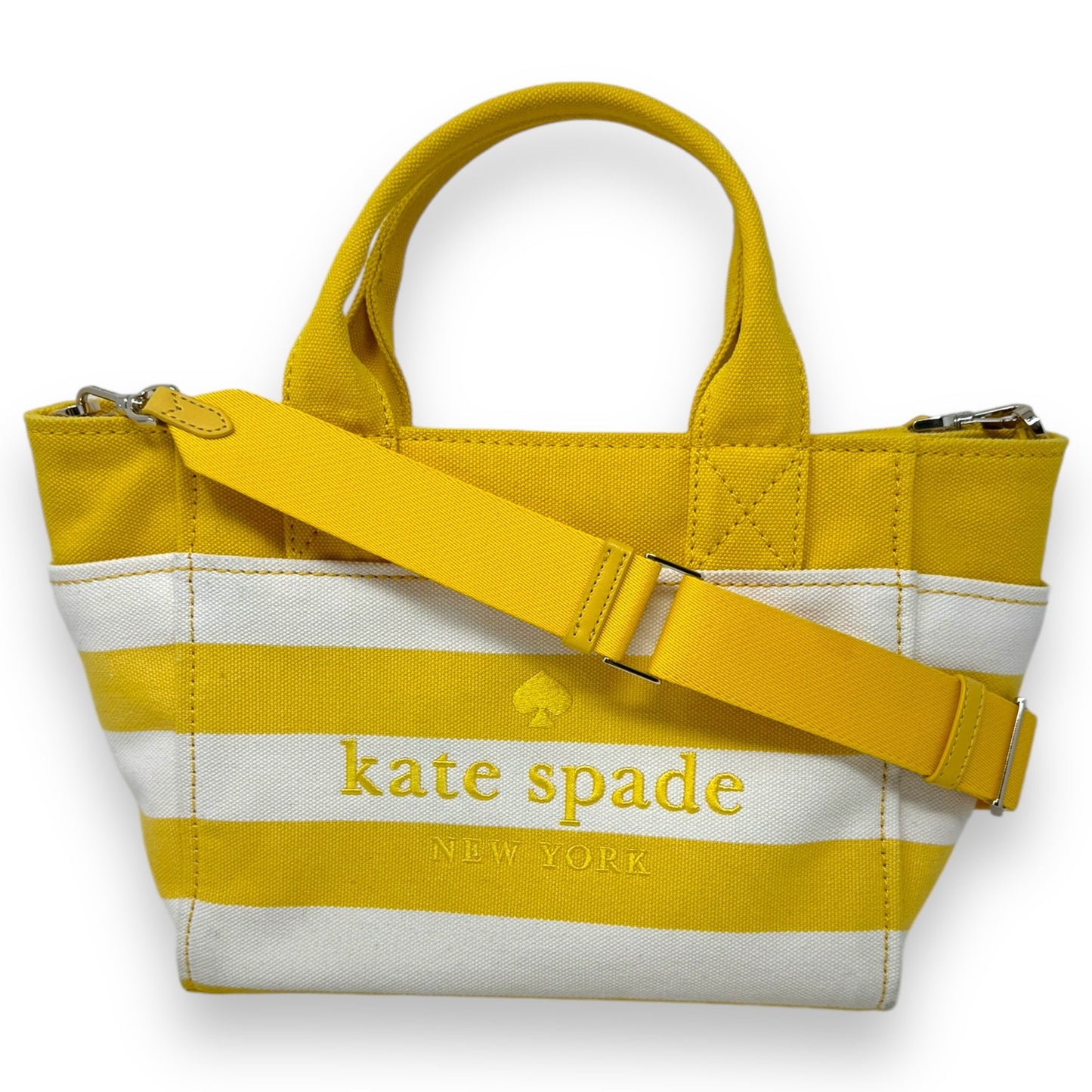 Jett Tote Designer By Kate Spade In Beach Time Stripe Morning Light, Size: Medium