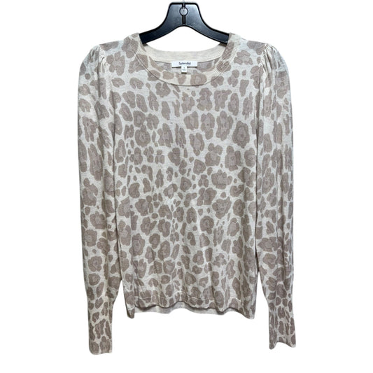 Leopard Sweater By Splendid In Animal Print, Size: S