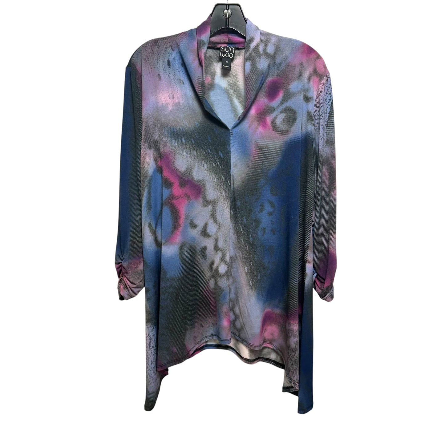 Tunic Long Sleeve By Clara Sunwoo In Purple, Size: M