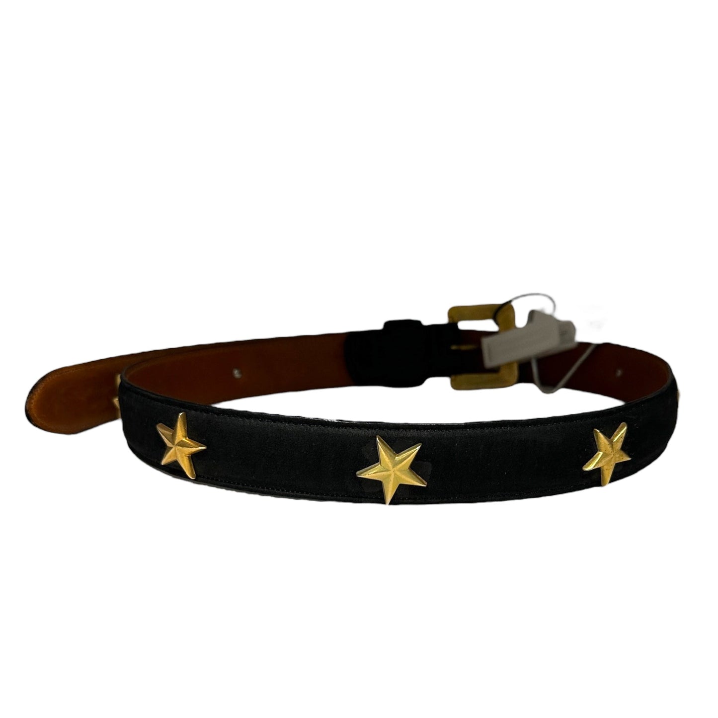 Star Studded Leather Accent Belt By Joan And David, Size: Large