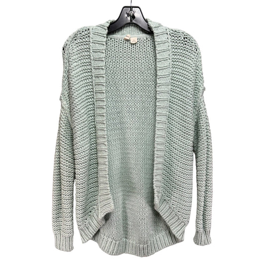 Sweater Cardigan By Moth In Green, Size: Xs