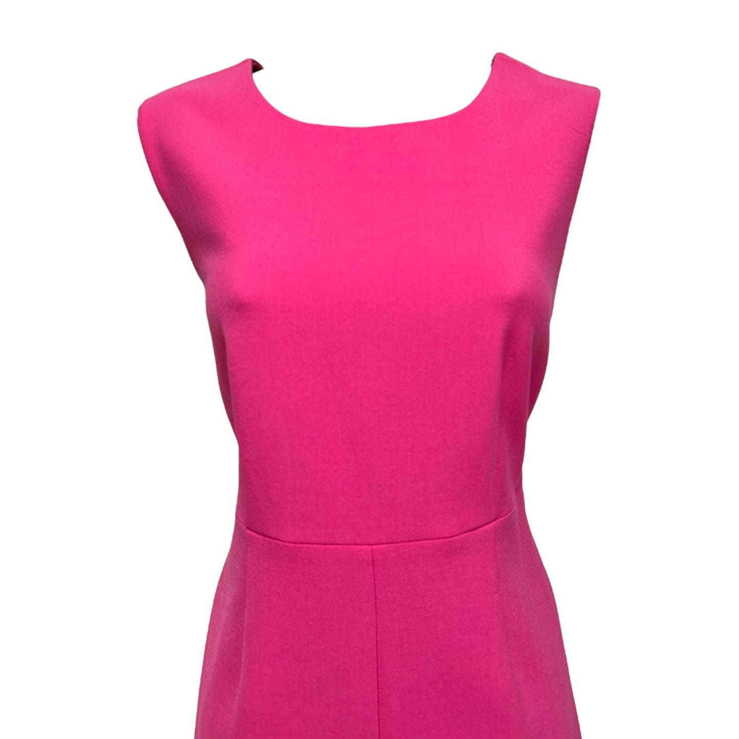 Carrie Crewneck Sheath Dress Designer By Diane Von Furstenberg In Pink, Size: 6