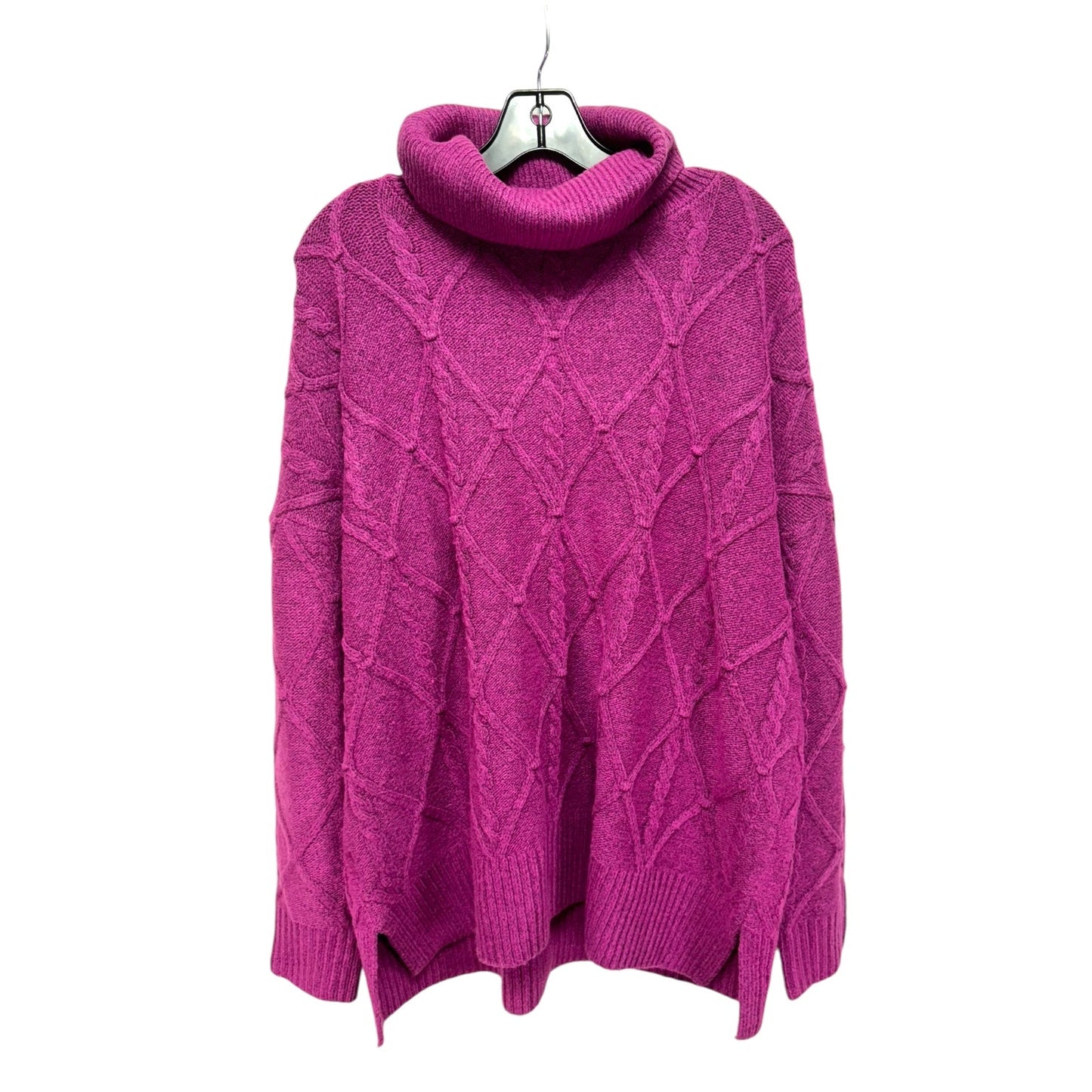 Sweater By Loft In Pink, Size: Xxl