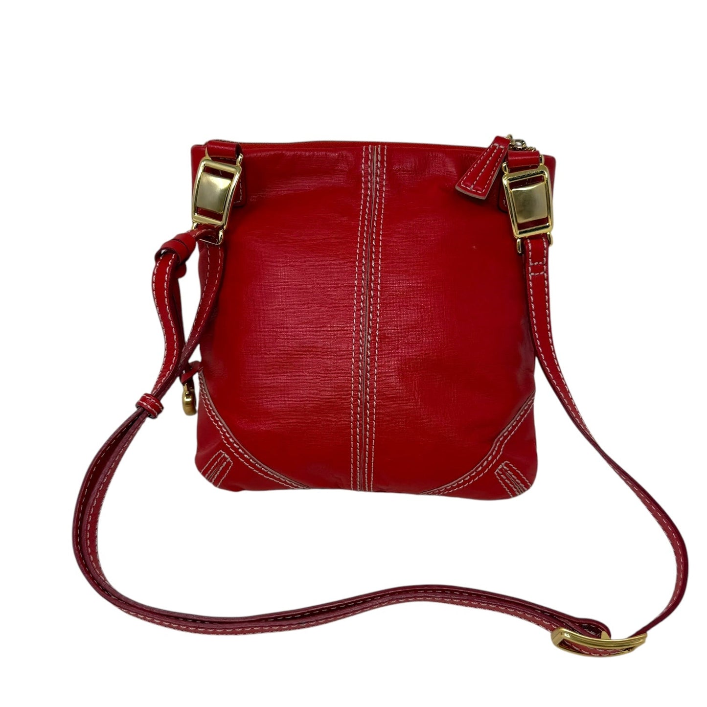 Trendoro Leather Crossbody Bag By Brighton, Size: Medium