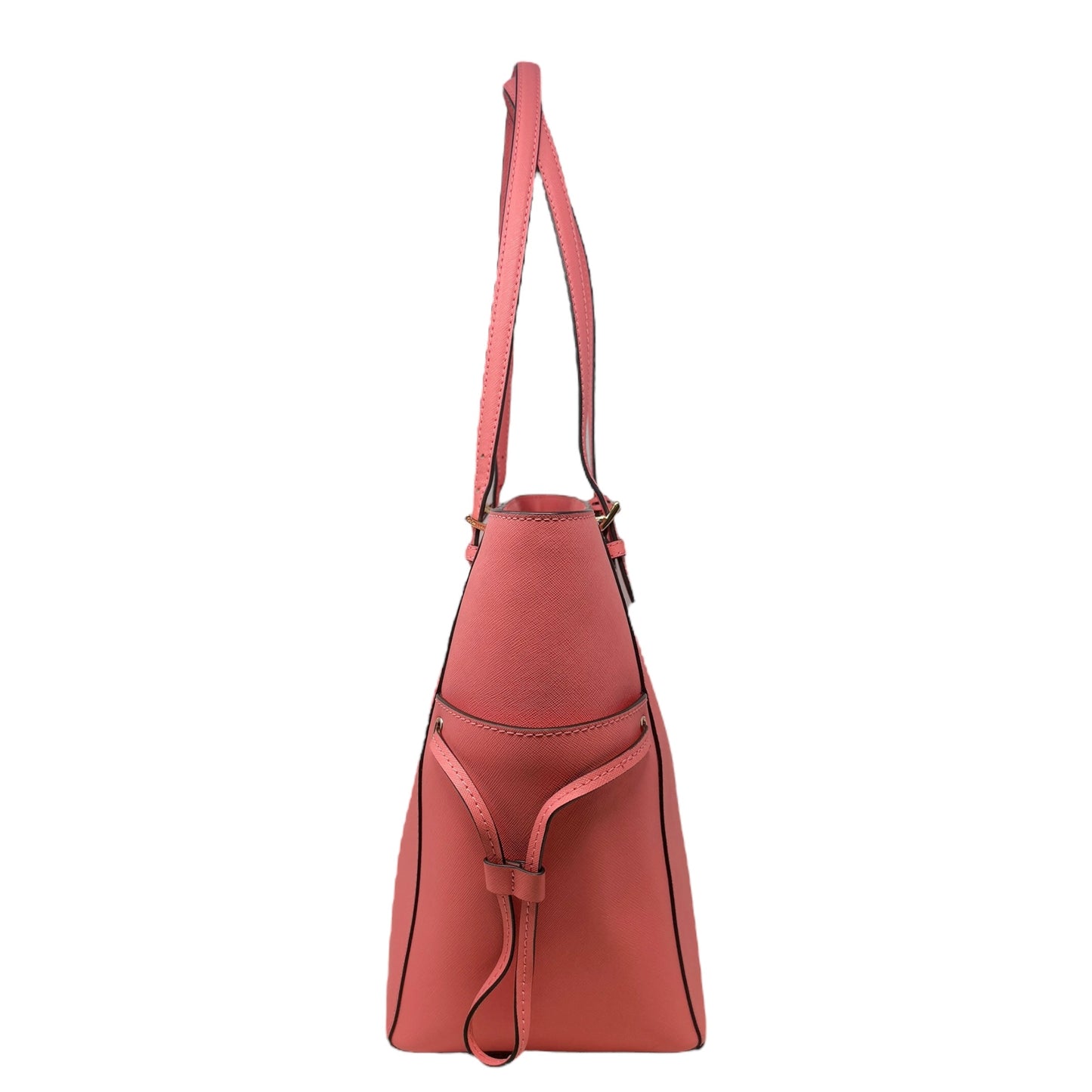 Gilly Large Saffiano Leather Tote Bag By Michael By Michael Kors In Pink Grapefruit, Size: Large