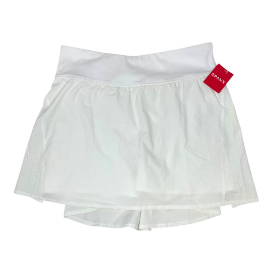 Athletic Skort By Spanx In White, Size: L