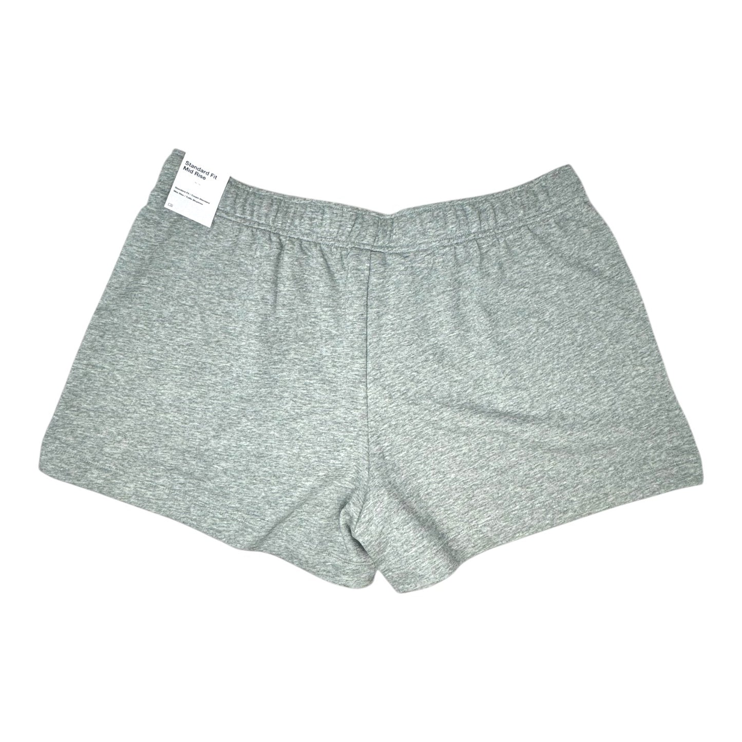 Standard Fit Mid Rise Athletic Shorts By Nike Apparel In Grey, Size: Xl