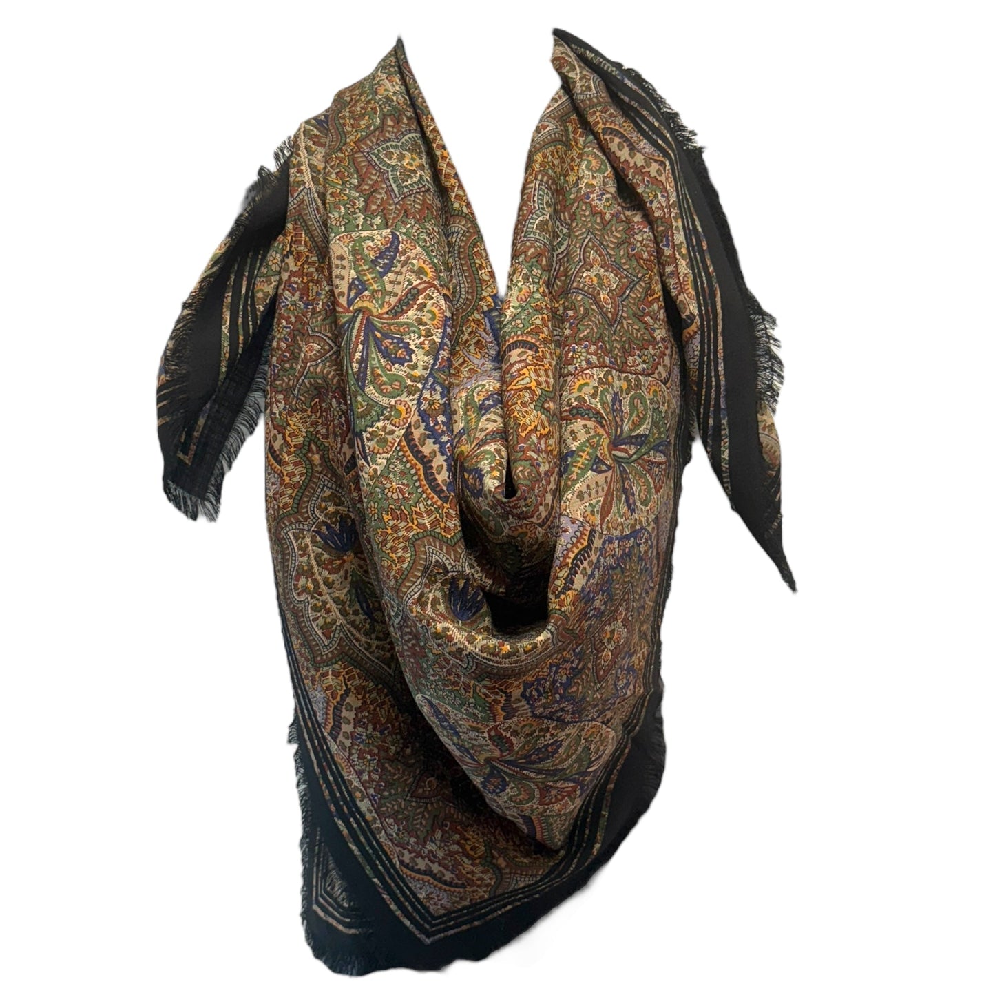 Scarf Square By Unbranded In Paisley Print