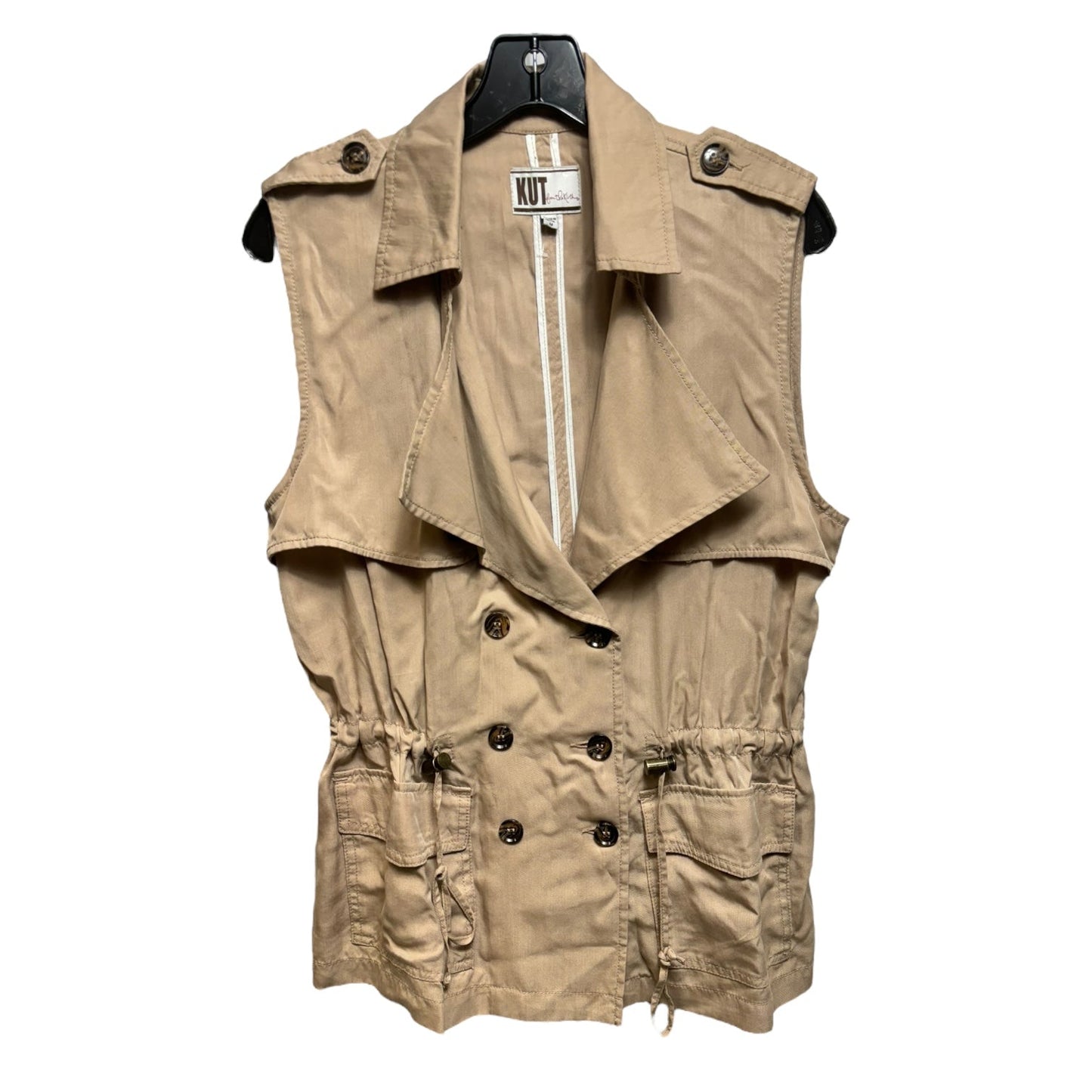 Vest Other By Kut In Tan, Size: M