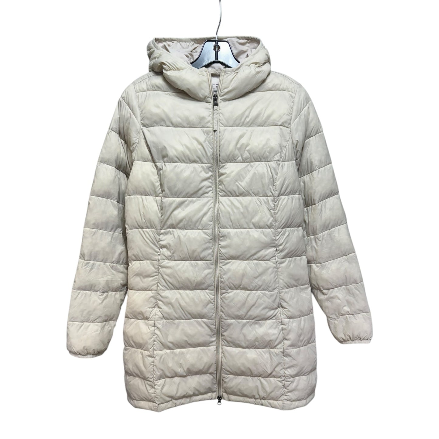 Coat Puffer & Quilted By Amazon Essentials In Cream, Size: M