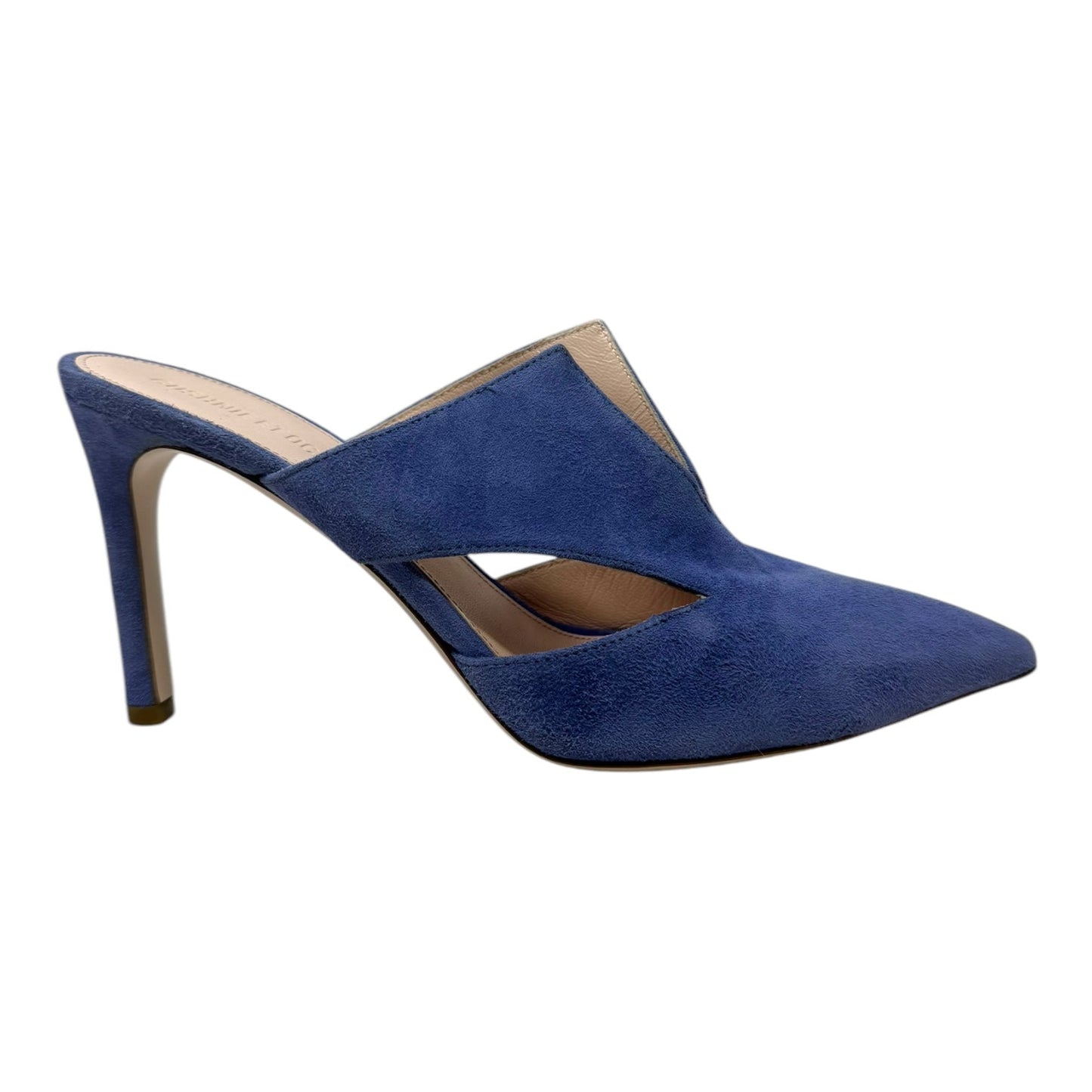 Marcel Mules With Triangle Cutouts By Cushnie et Ochs In Blue, Size: 7