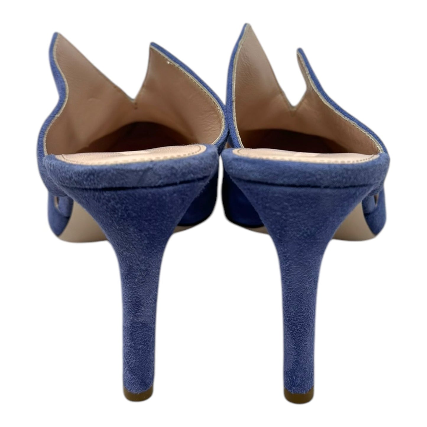 Marcel Mules With Triangle Cutouts By Cushnie et Ochs In Blue, Size: 7