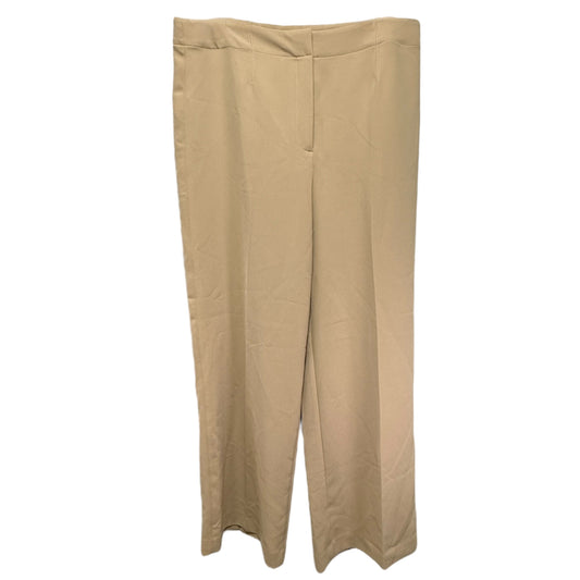 The Wide Leg Pant By Ann Taylor In Tan, Size: 14