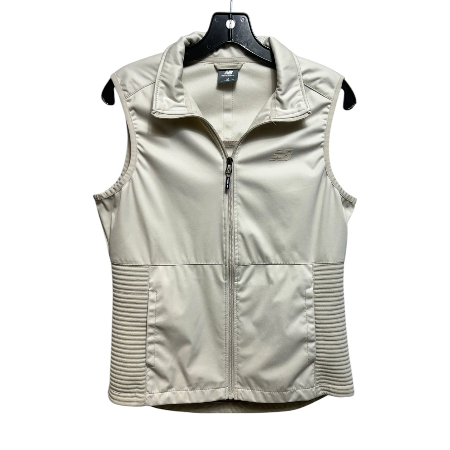 Vest Other By New Balance In Cream, Size: M