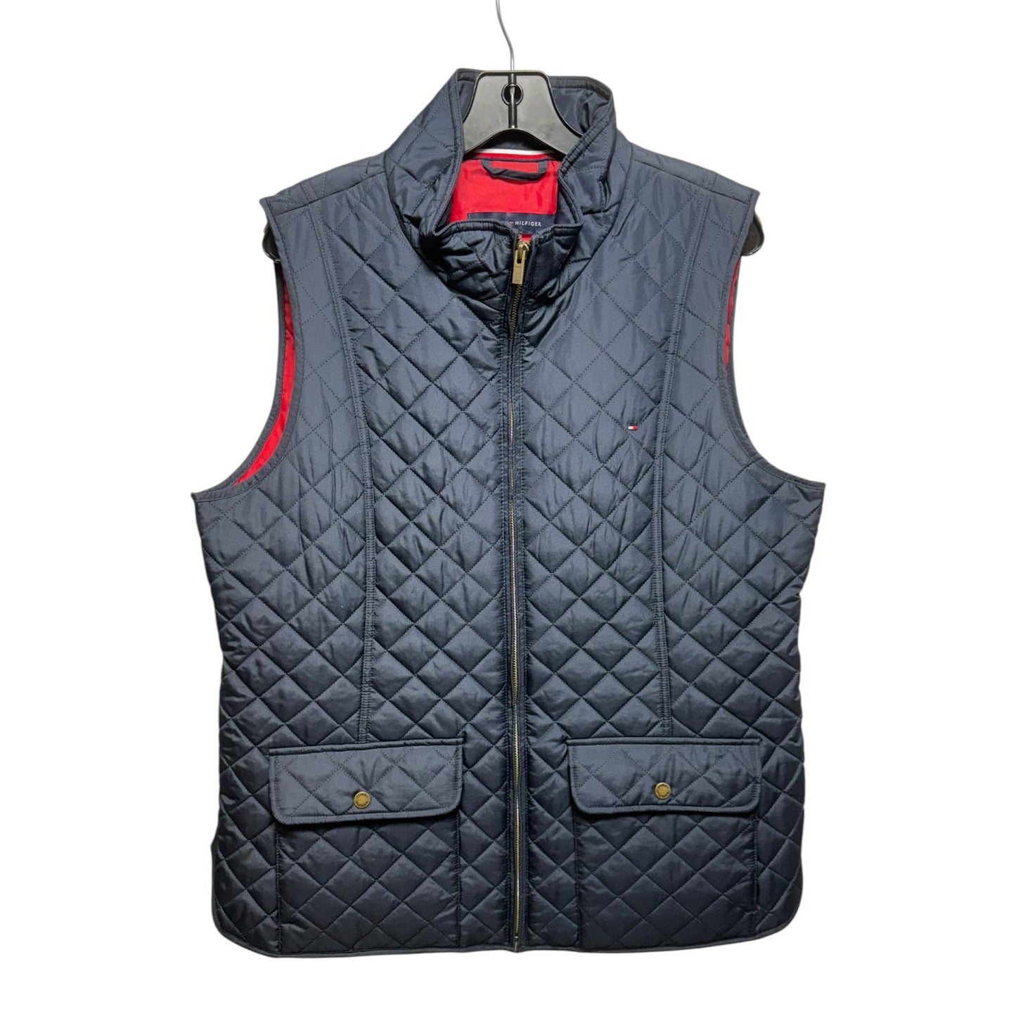 Vest Puffer & Quilted By Tommy Hilfiger In Navy, Size: Xl